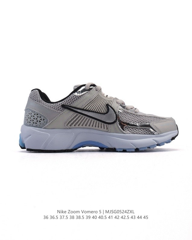 Nike Zoom Vomero 5 Silver Blue Sneakers IM5042-XL