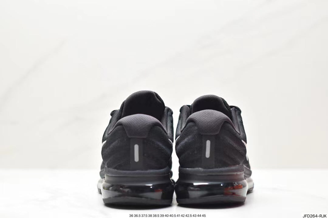 Nike Air Max 2015 Black and Grey Running Sneakers