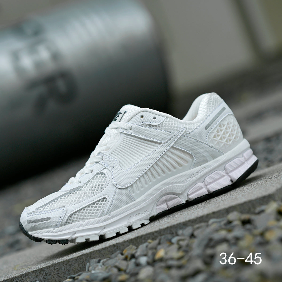 Nike Air Zoom Vomero 5 White Running Sneakers