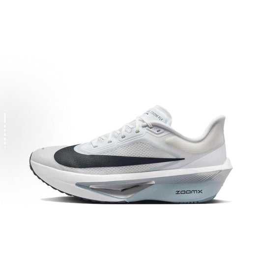 Nike Zoom Fly Running Shoes in White, Black and Gray