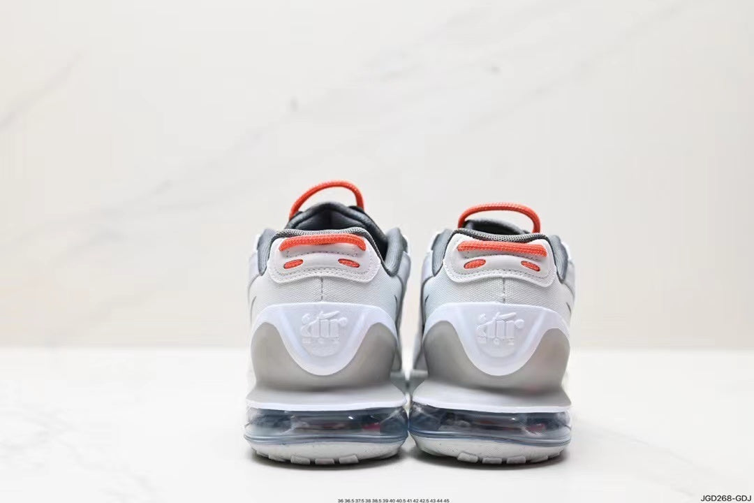 Nike Air Max 270 GDJ Sneakers in White, Gray and Orange