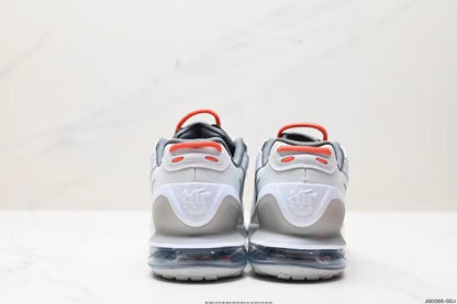 Nike Air Max 270 GDJ Sneakers in White, Gray and Orange