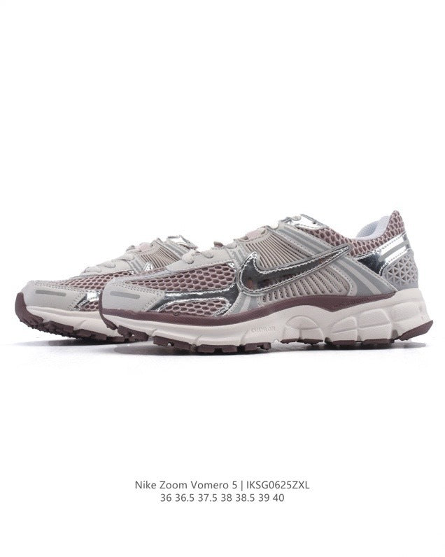 Nike Zoom Vomero 5 Silver Pink Sneakers