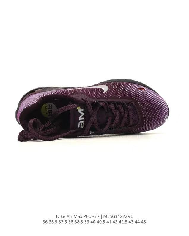 Nike Air Max Phoenix Black Purple Sneakers MLSG112ZVL
