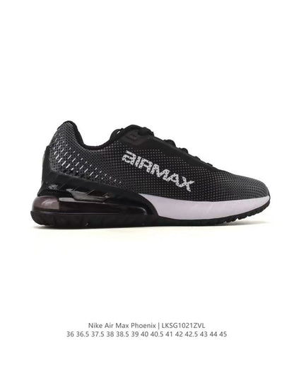 Nike Air Max Phoenix Black and White Sneakers LKS1021ZVI