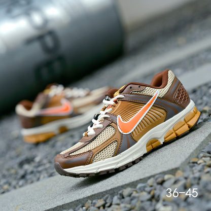 Nike Air Zoom Vomero 5 Sneakers in Brown and Orange