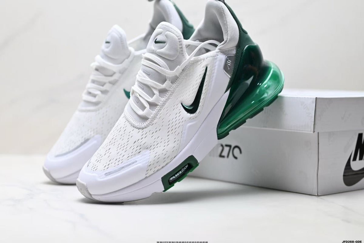 Nike Air Max Scorpion White and Green Sneakers JFD28-GDE