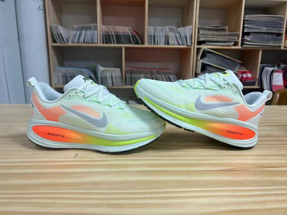 Nike Vomero 18 Running Shoes – Light Blue and Volt