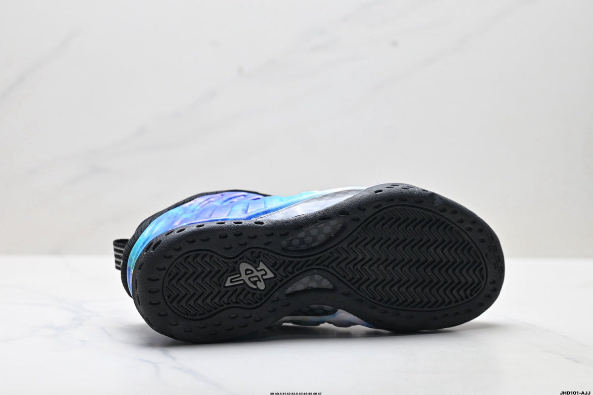 Nike Air Foamposite One Penny Hardaway Sneakers, Blue Iridescent
