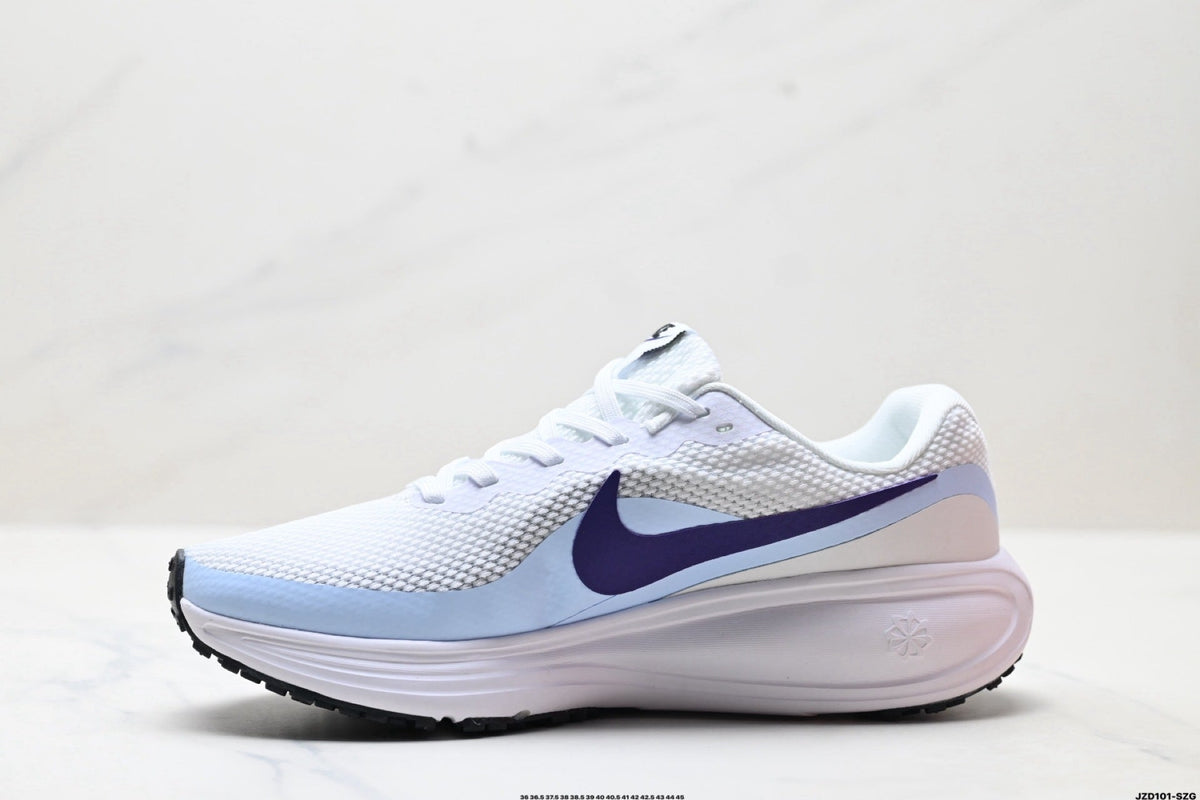 Nike Revolution 8 Running Shoes White Blue Purple