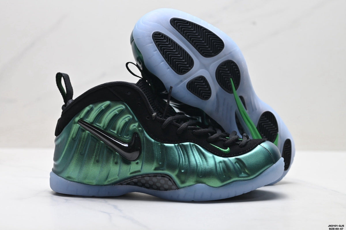 Nike Air Foamposite One Huarache Black Green Sneakers