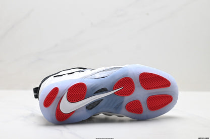 Nike Air Penny Foamposite One Black White Red Sneakers