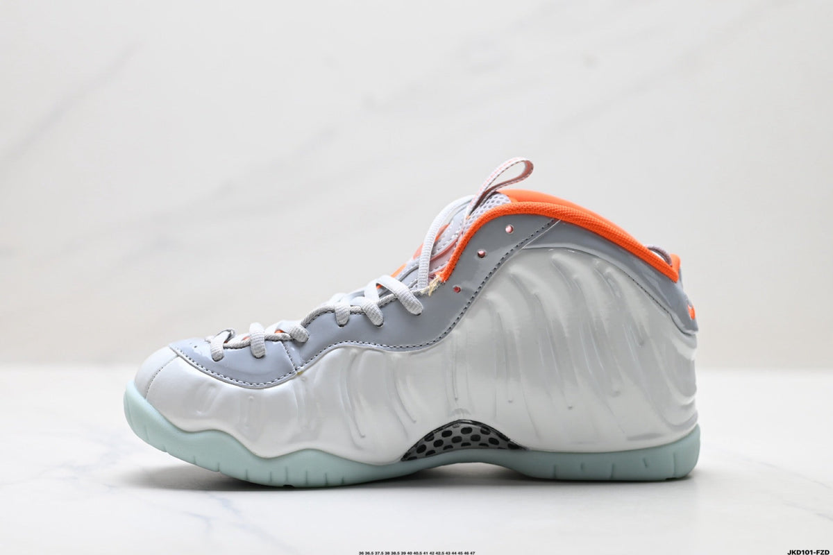 Nike Air Foamposite One Penny Hardaway Sneakers Gray Orange