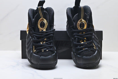 Nike Air Foamposite One Penny Hardaway Black Gold Sneakers