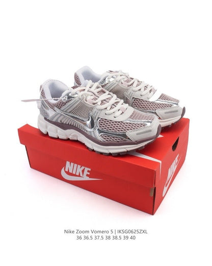 Nike Zoom Vomero 5 Silver Pink Sneakers