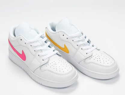 Nike Air Force 1 Low Candy Swoosh White Sneakers CW7035-100