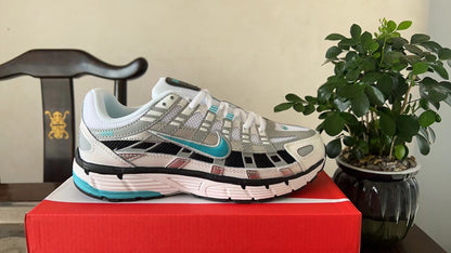 Nike P-6000 Sneakers White Grey Teal CD6404-103