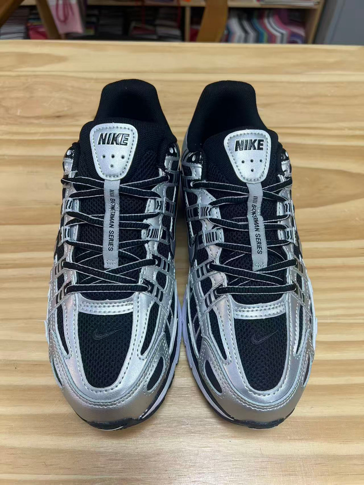 Nike P-6000 Sneakers Black and Light Grey BV1021-013