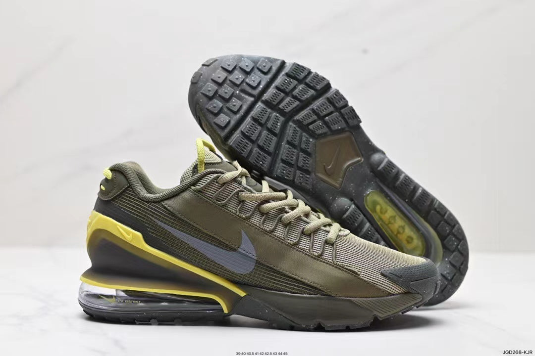 Nike Air Max 270 Trek Olive Grey Volt Sneakers