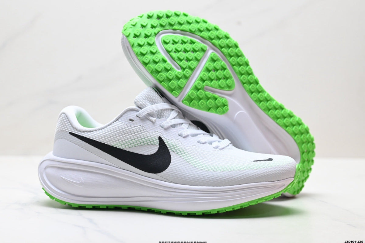 Nike Revolution 8 Running Shoes White and Green