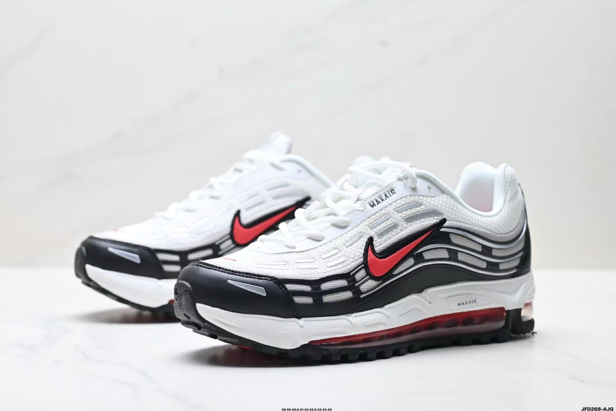 Nike Air Max 200 White Black Red Sneakers