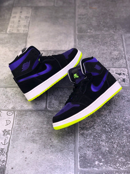 Nike Air Jordan 1 Zoom Air CMFT Lemon Venom Plum Purple