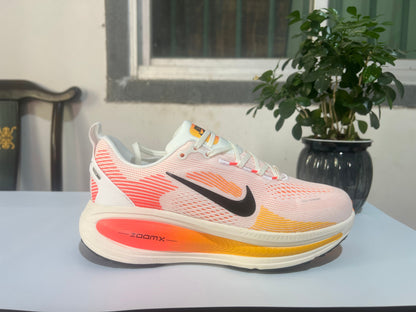 Nike Vomero 18 Running Shoes, White and Coral