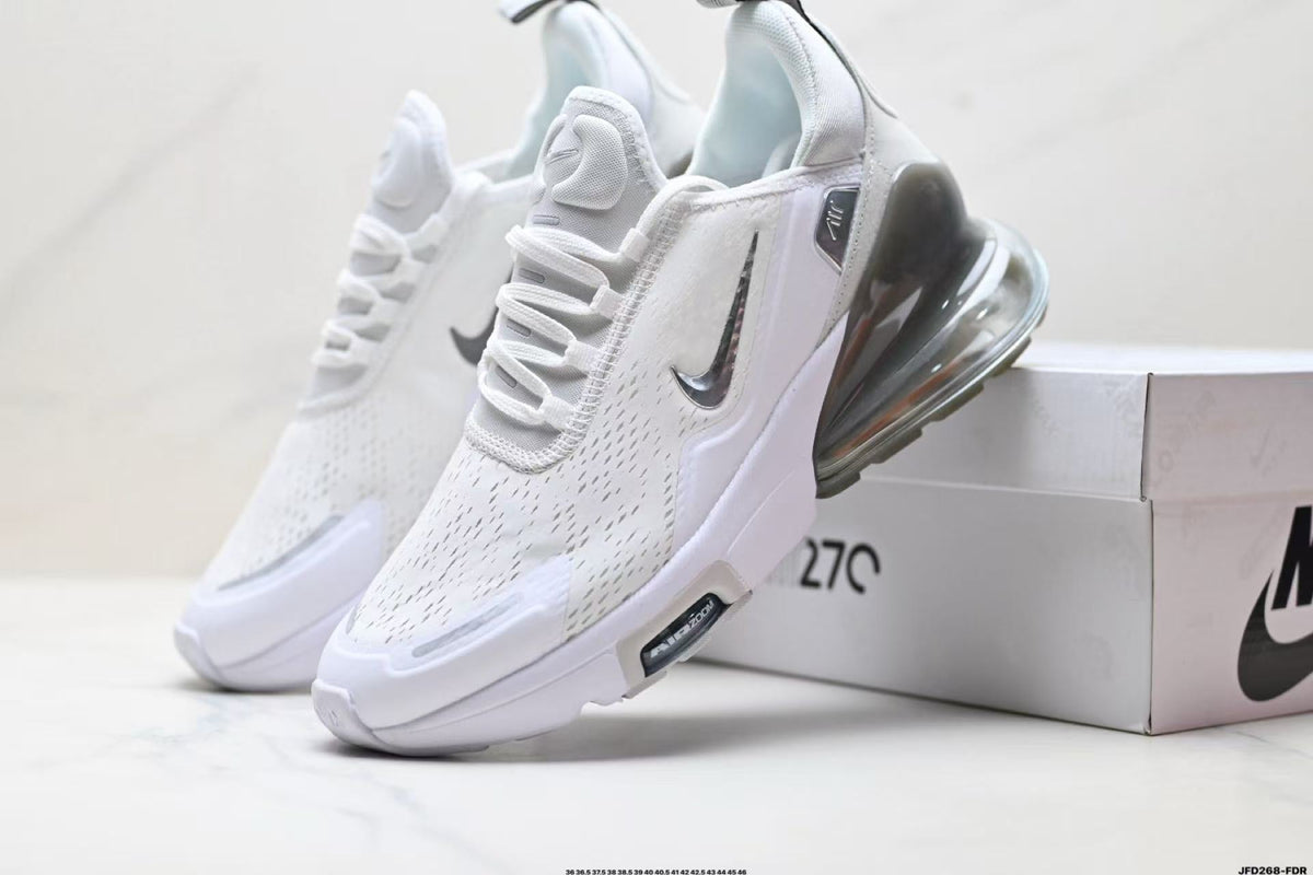 Nike Air Max 720 White and Grey Sneakers
