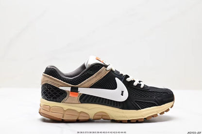 Nike Air Zoom Vomero 5 Running Shoes - Black and Beige