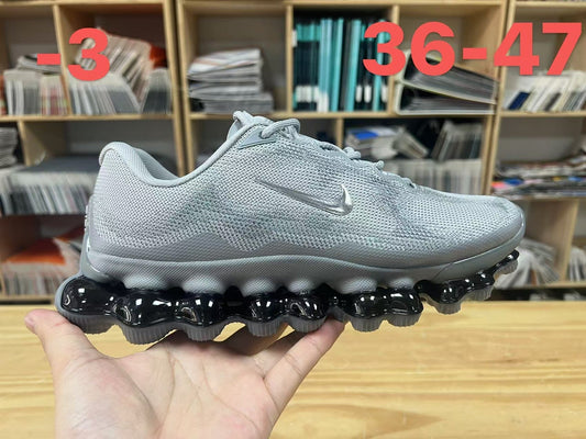 Nike Air Liquid Max Running Sneakers, Light Gray and Black