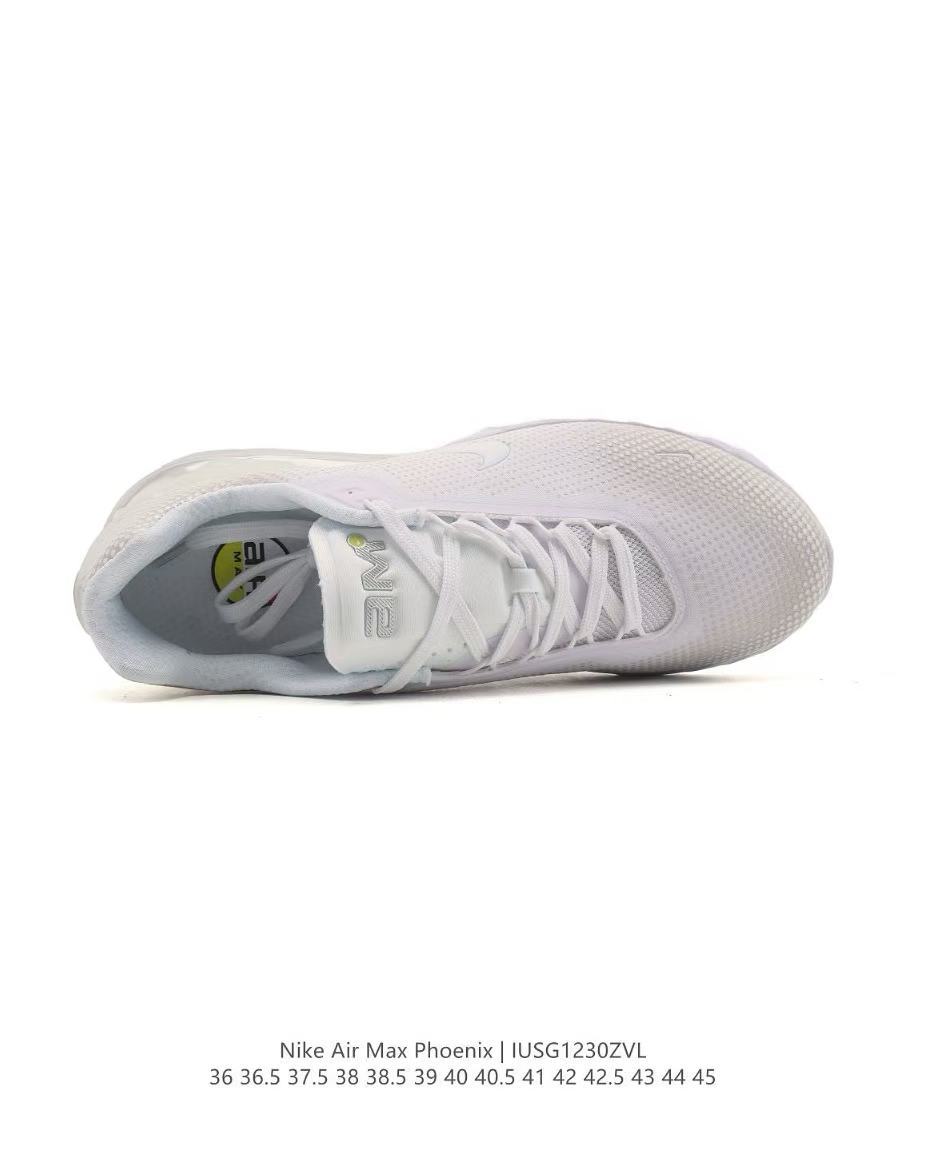 Nike Air Max Phoenix White Running Sneakers JUSG1230ZVL