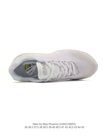Nike Air Max Phoenix White Running Sneakers JUSG1230ZVL