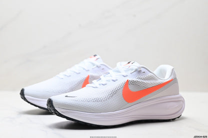 Nike Revolution 8 Running Shoes White and Orange