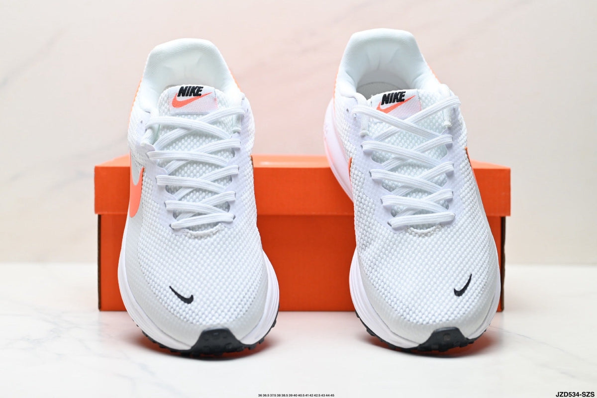 Nike Revolution 8 Running Shoes White and Orange