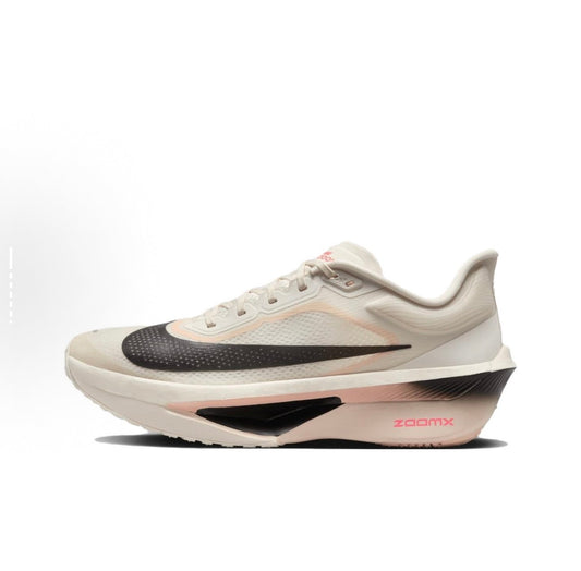 Nike ZoomX Running Shoes in Light Beige and Black