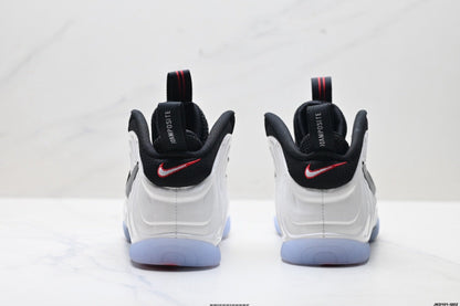Nike Air Penny Foamposite One Black White Red Sneakers