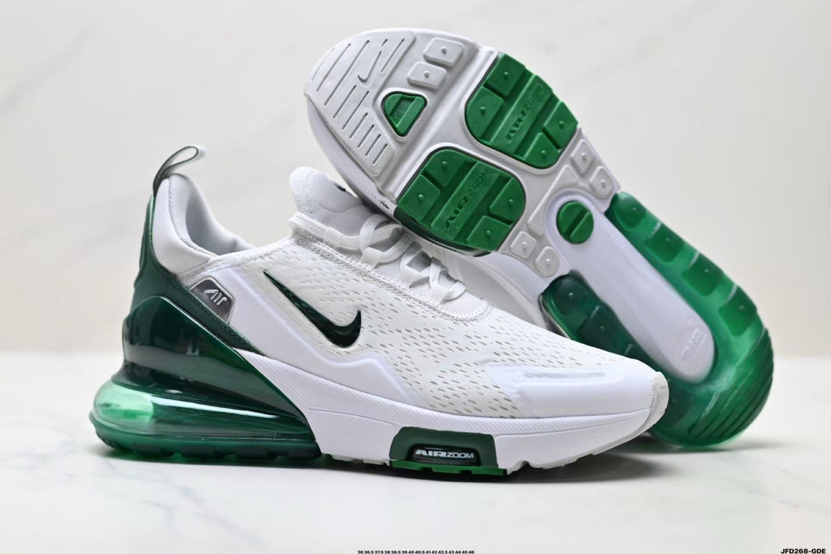 Nike Air Max Scorpion White and Green Sneakers JFD28-GDE