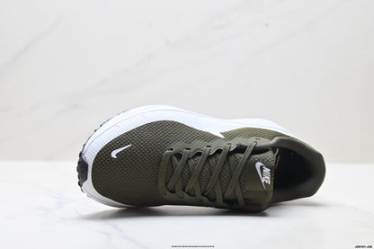 Nike Revolution 8 Olive Green and White Running Shoes