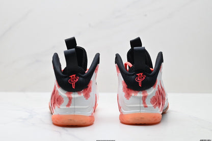 Nike Air Penny 1 Sneakers Black White Bright Crimson