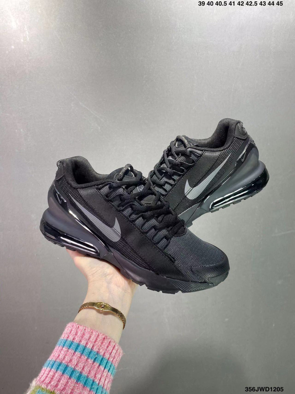 Nike Air Max Pulse Sneakers in Black and Gray