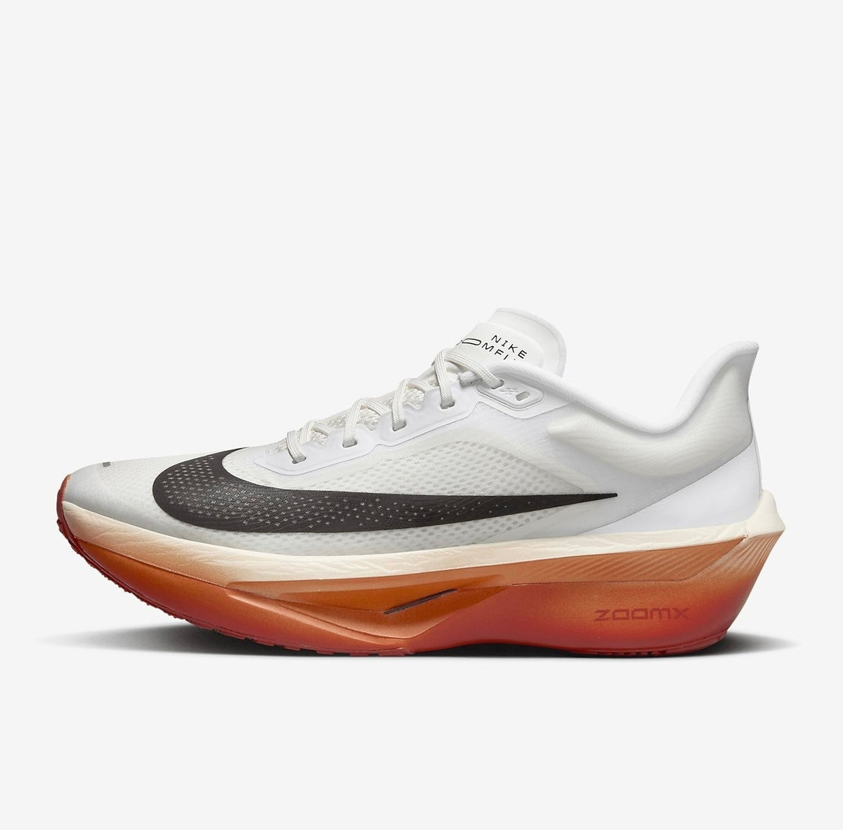 Nike ZoomX White Black Orange Running Shoes