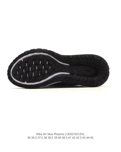 Nike Air Max Phoenix Black and White Sneakers LKS1021ZVI