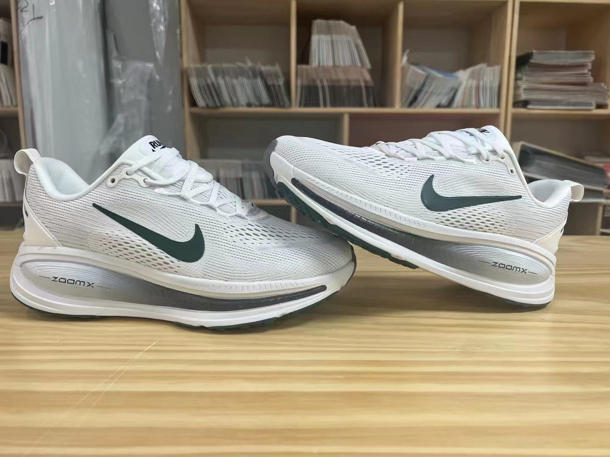 Nike Vomero 18 Running Shoes, White with Dark Swoosh