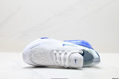 Nike Air Max 270 React White and Blue Sneakers JFD268-FDK