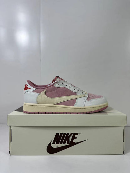 Nike Air Jordan 1 Low Travis Scott White Pink DM7866-600