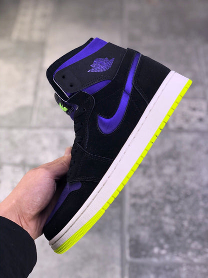 Nike Air Jordan 1 Zoom Air CMFT Lemon Venom Plum Purple