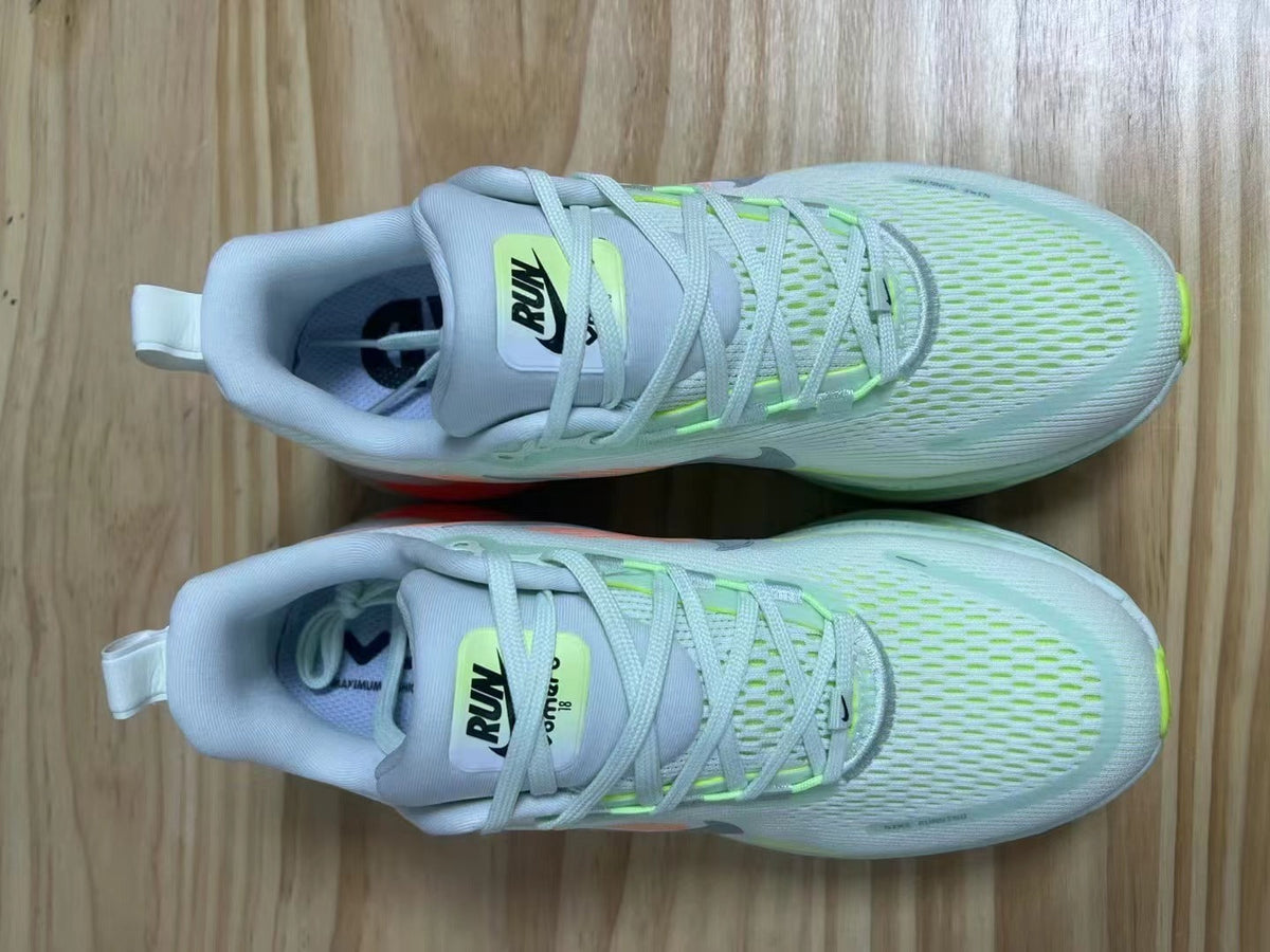 Nike Vomero 18 Running Shoes – Light Blue and Volt