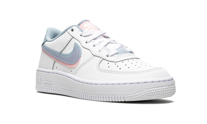 Air Force 1 LV8 GS "Double Swoosh - White / Blue / Pink" CW1574 100