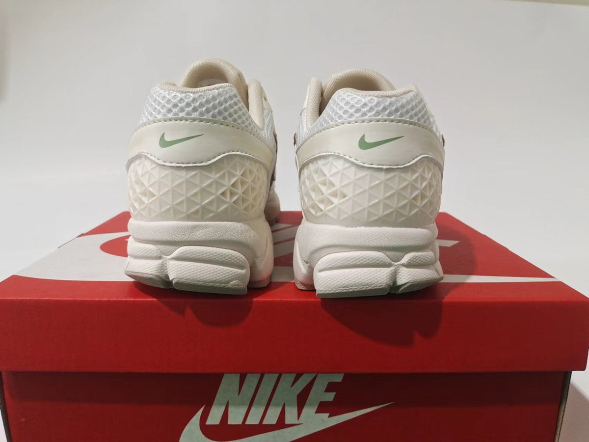 Nike Air Zoom Vomero 5 Sneakers in White and Taupe