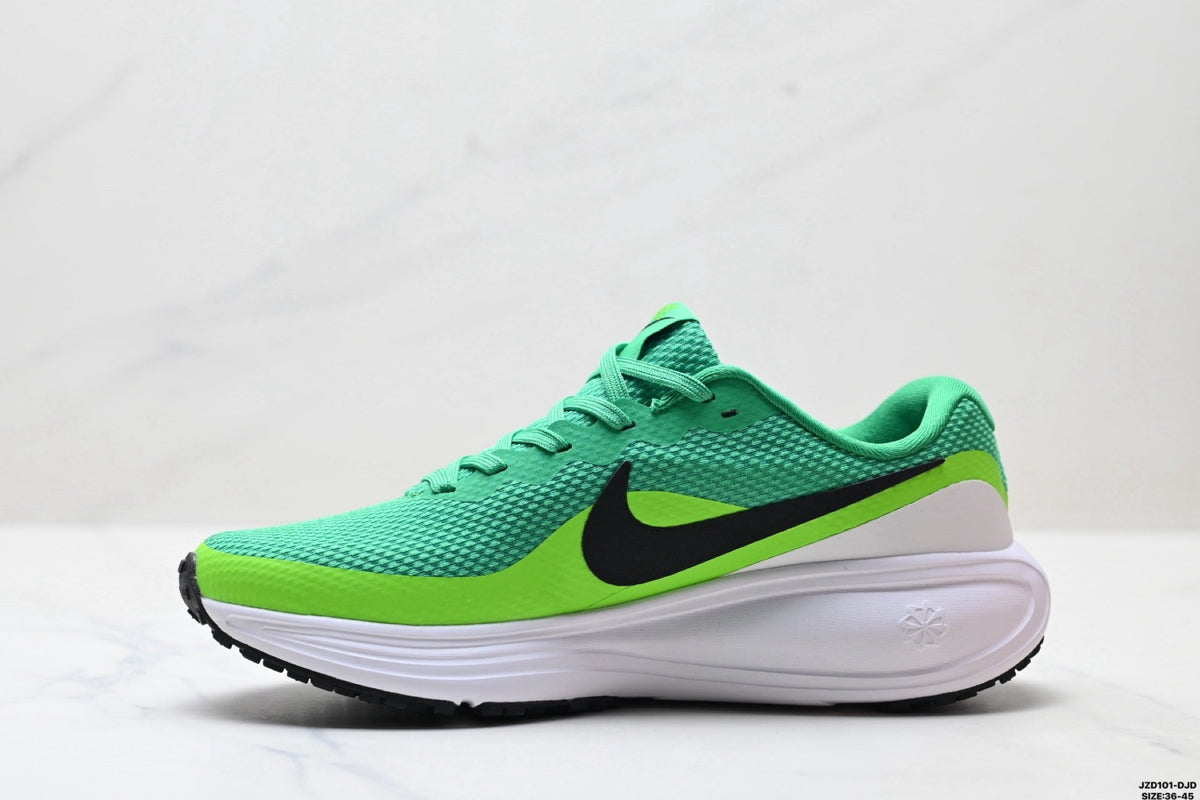 Nike Revolution 8 Running Shoes in Teal and Lime